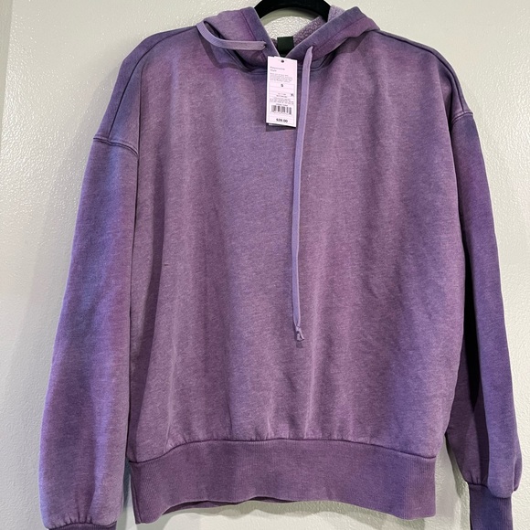 Women’s Combo Set Oversized Hoodie Sweatshirt and Short.    Size S.      Purple - Picture 8 of 14